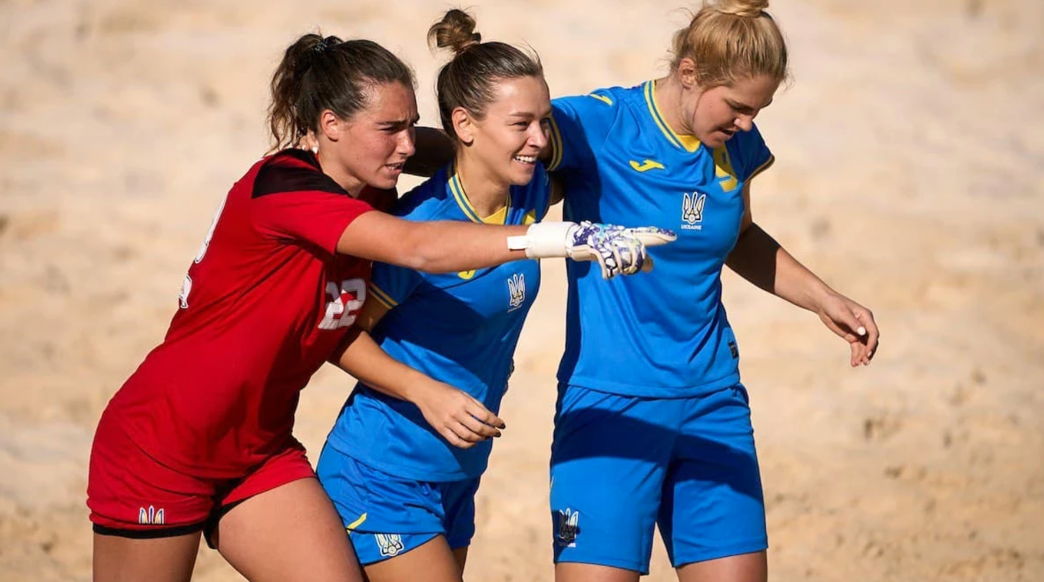 Жіноча збірна України з пляжного футболу покращила позиції у світовому рейтингу